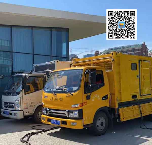 尖山出租发电车
